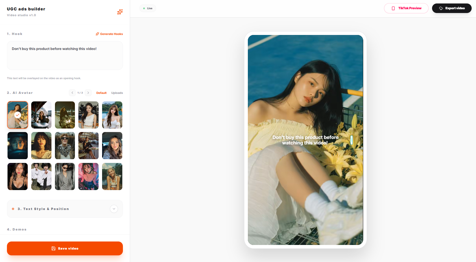 AI Hook Generator
